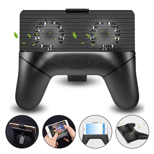 Supporto Joystick Smartphone Android Con 2 Ventole Di Raffreddamento Batteria Ricaricabile 